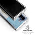 Argentina Flag Distressed Galaxy Z Fold6 Clear Case